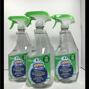 Scrubbing Bubbles Lot Of 3 Daily Shower Cleaner Spray 946ml/ 32 fl oz Rainshower